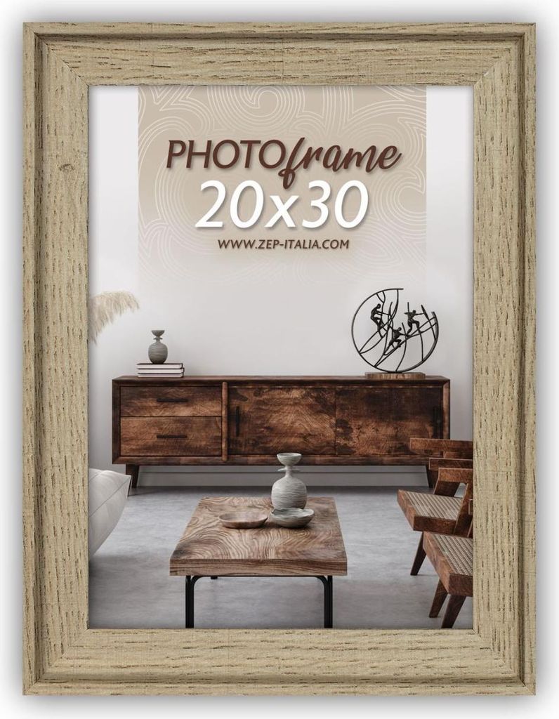 ZEP -Fotorahmen RT768r Torino Brown 15x20 cm