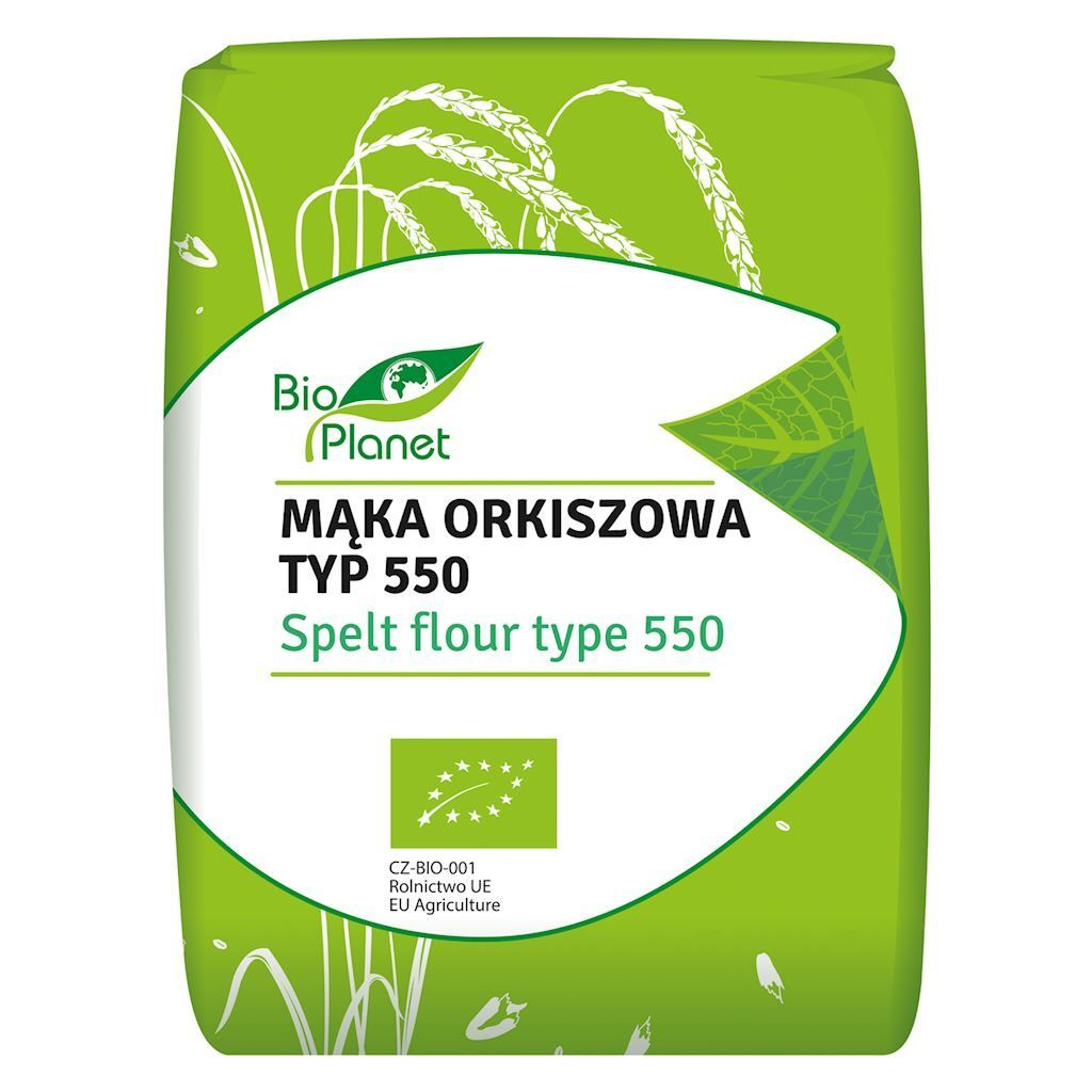 pšenica orkiszová múka TYP 550, 1 kg Obrázok produktu 