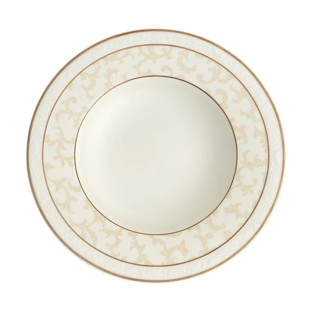 Piatto Fondo 24 cm Villeroy & Boch Ivoire | Arredo Tavola Formale
