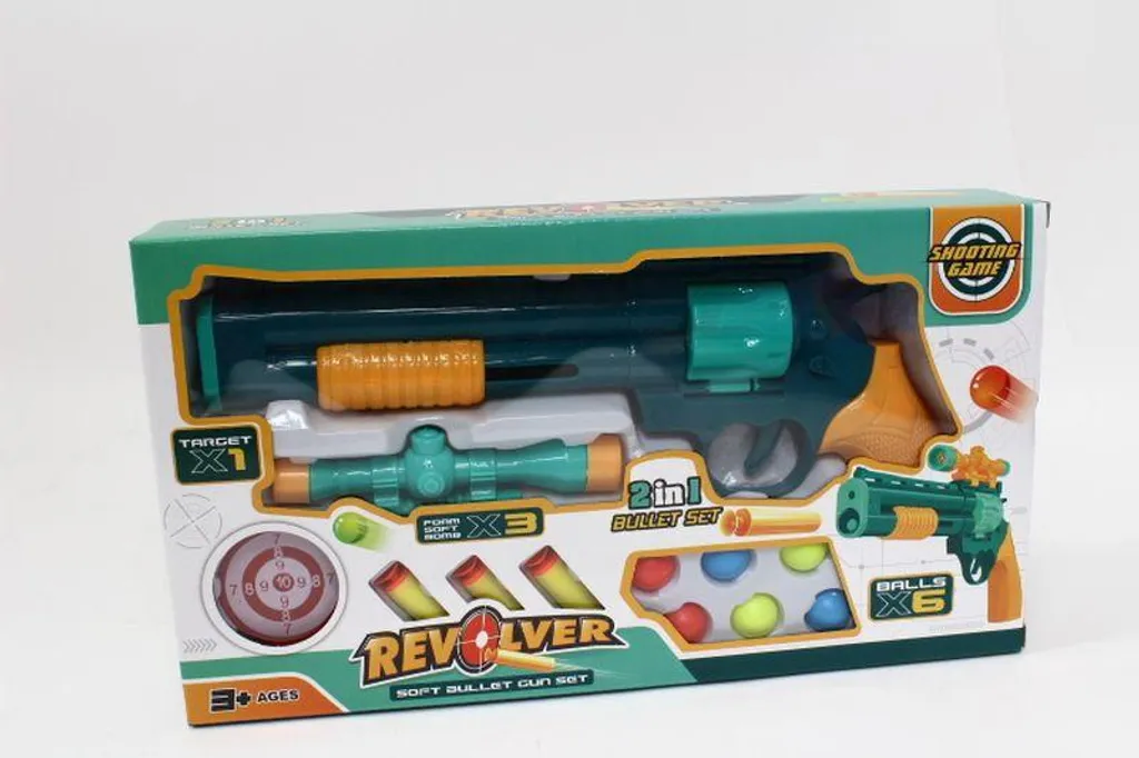 Pistola Tattica 2022-2 10123 Blaster con Shell Ejection System