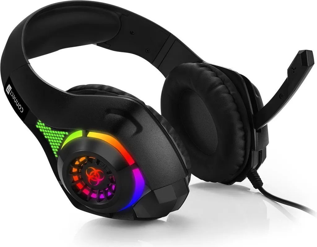 Cuffie con Microfono CONNECT IT BIOHAZARD CHP-4511-BK - Idea Regalo - 4