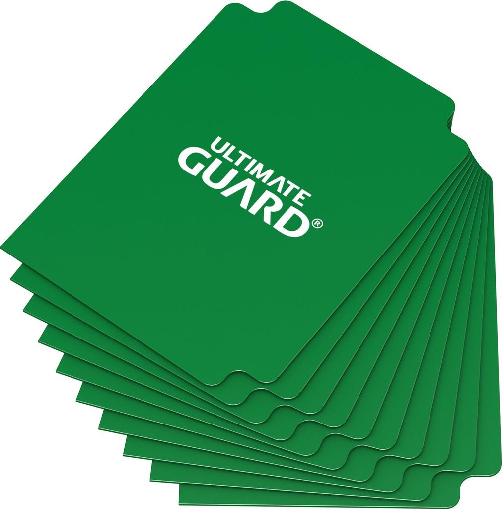 ULTIMATE GUARD Card Dividers, Grün, 10 Stück(e)