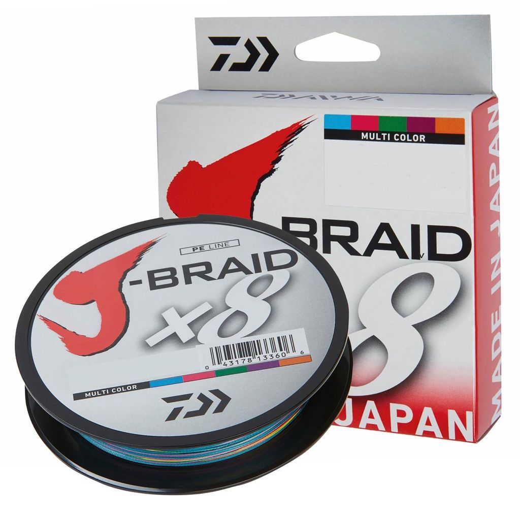 Daiwa J-Braid X8 0,18 mm-300 m di filo intrecciato Immagine del prodotto 
