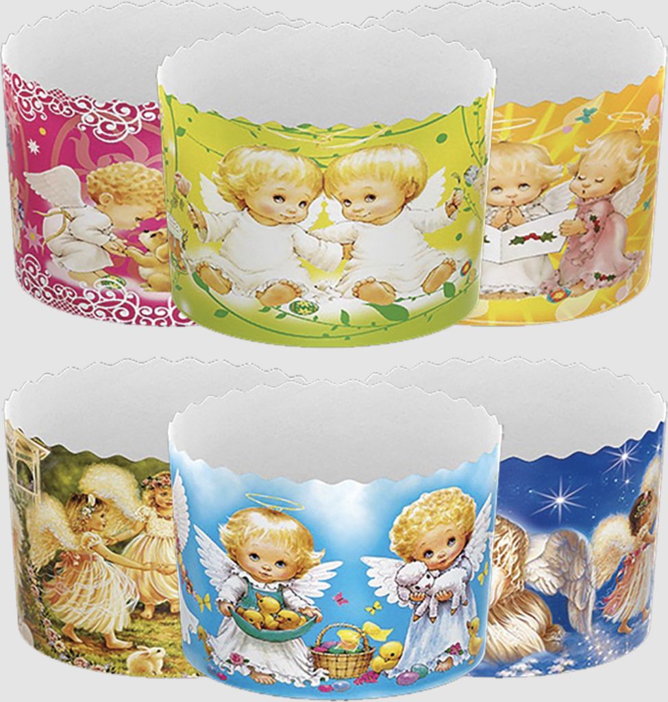 Backform für Osterkuchen 5er Set ENGEL D-11cm Produktbild 