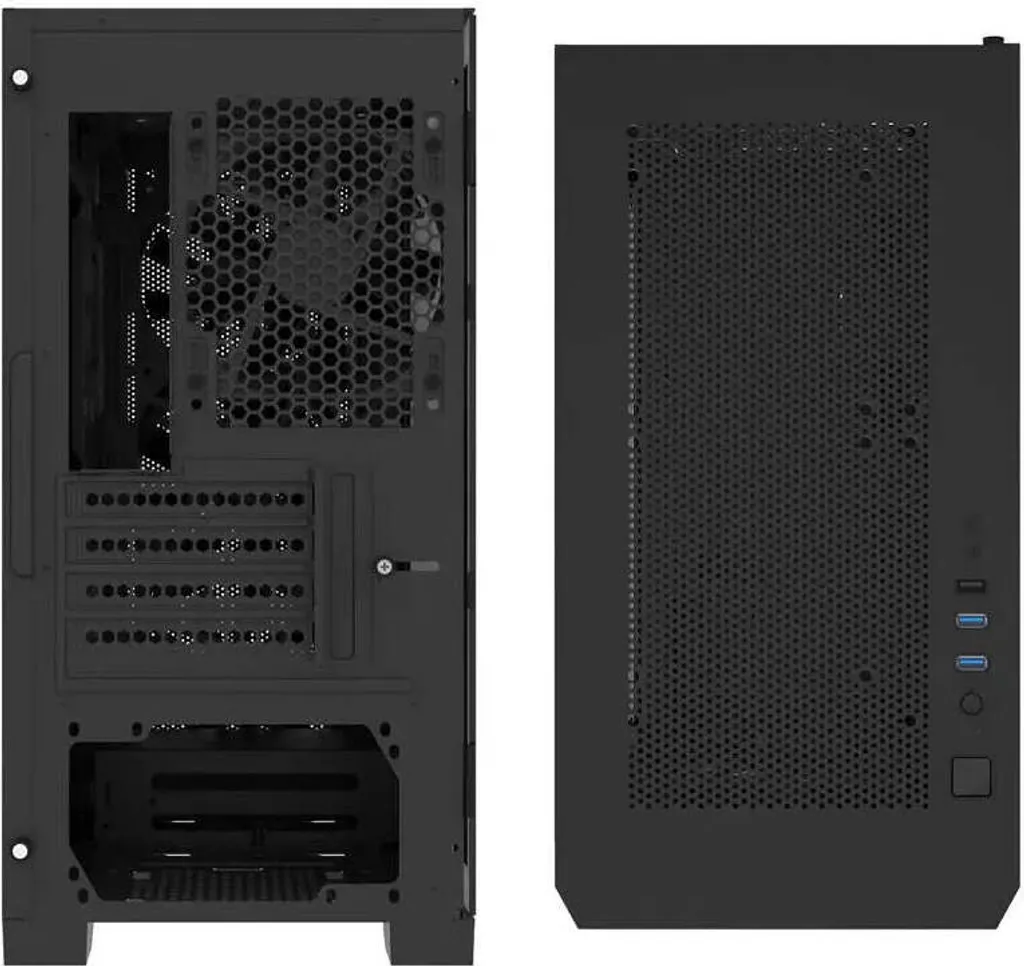 Boîtier PC Gaming MONTECH AIR 100 ARGB Noir Idéal pour Setup Compact