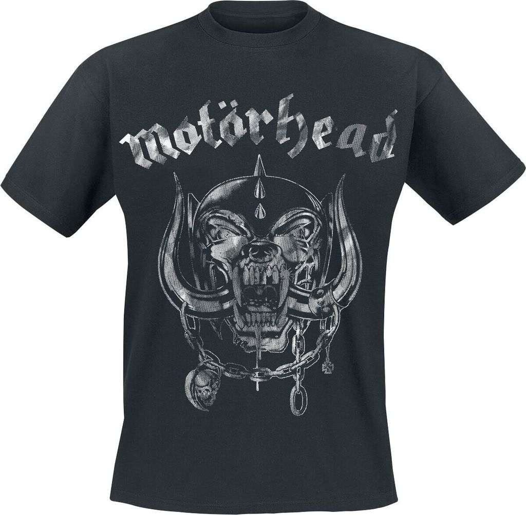 Motörhead T-Shirt Herren Large Warpig Logo schwarz 3XL