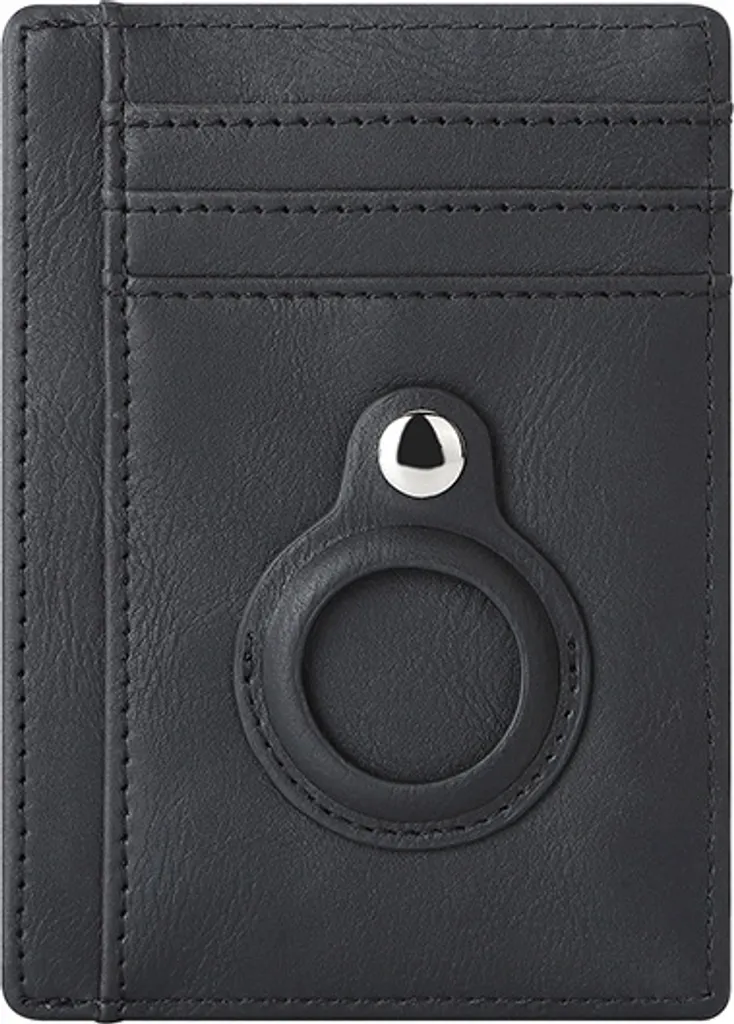 Custodia AirTag INF Slim RFID Blocking Nero - Gadget Anti-Smarrimento