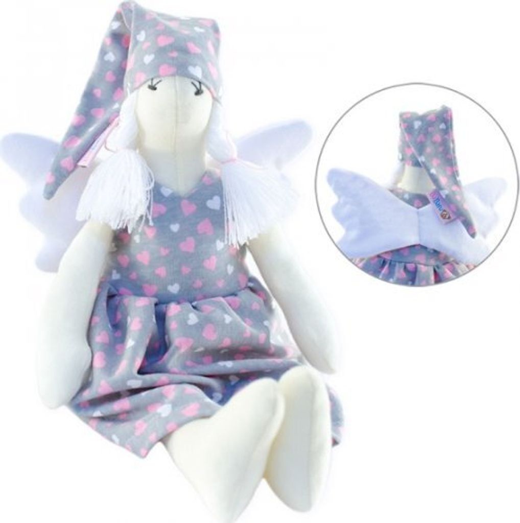 BaBalu Hand Made Fabric Angel/Dream, grau/rosa