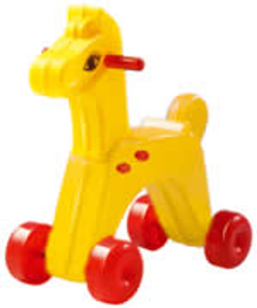Dohany Rutscher Pferd Kinder Rutschtier gelb +18M