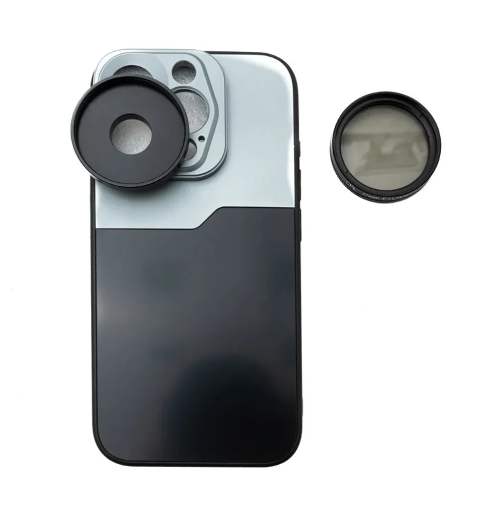 Sistema Filtro CPL System-S 37mm per iPhone 15 Pro - Ottica Pro