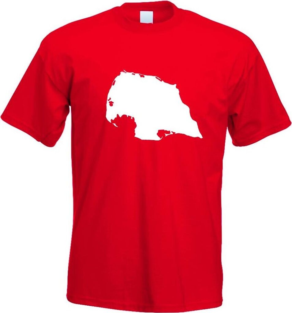 Kiwistar - T-Shirt - rot - Fehmarn - Deutschland - Insel Motiv Bedruckt Funshirt Design Print - mit Motiv Bedruckt - Funshirt Design - Sport - Frei...