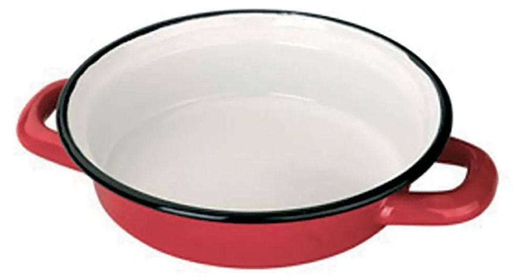 Casseruola smaltata 14cm rossa Immagine del prodotto 