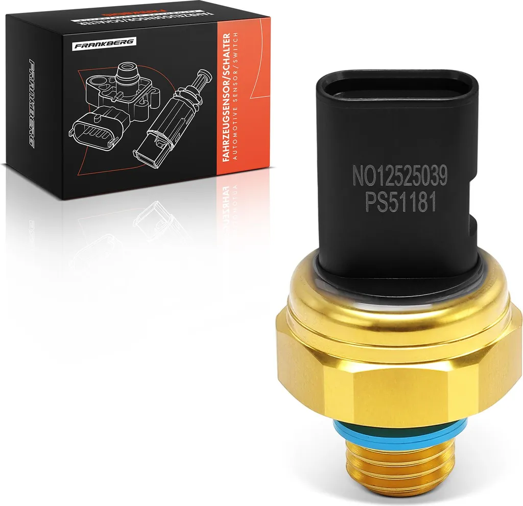Frankberg Capteur de Pression de Carburant pour BMW E90 F30 E70 Mini R57