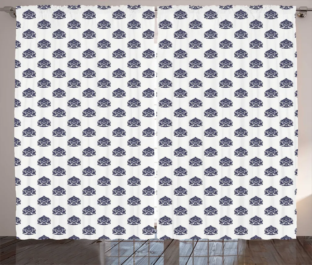 Tende Abakuhaus Vendemmia 280x245: Arredamento Rustico Indaco e Bianco