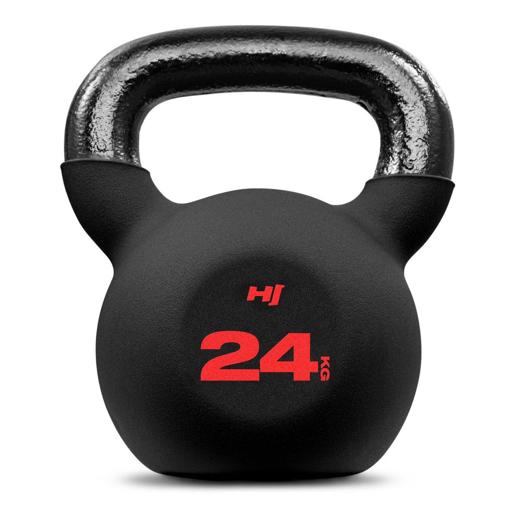 Hop-Sport Kettlebell aus Gusseisen mit Neopren, Kugelhantel Produktbild 