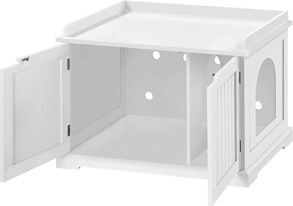 Yaheetech Katzenhöhle für große Katzen Katzenschrank Holz Produktbild 4