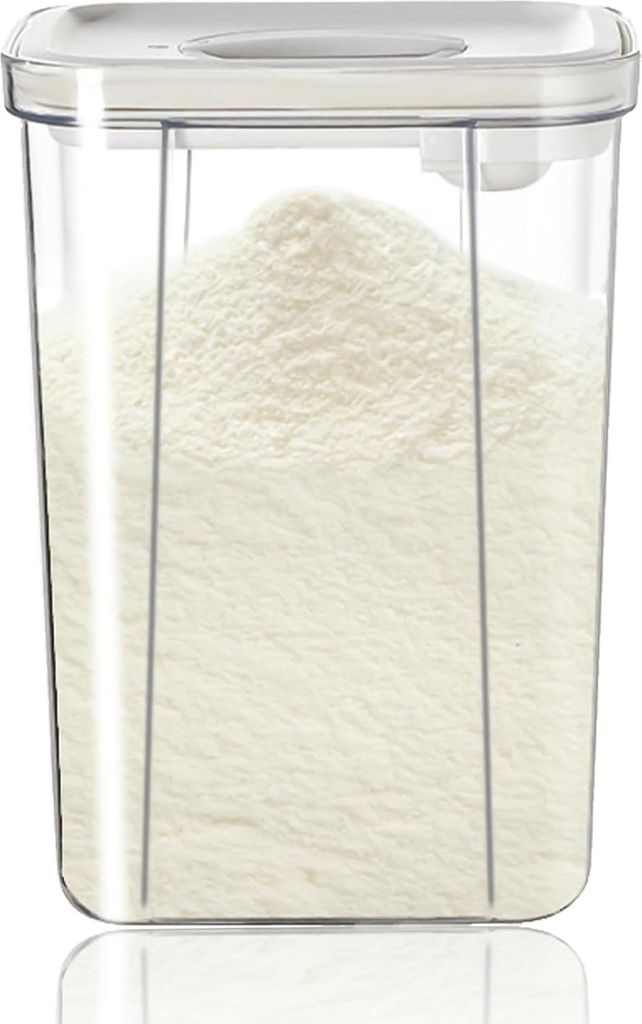 Milchpulver-Portioniervorrichtung für Babys, 2,8L Milchpulverbehälter, Milchpulver-Aufbewahrungsbox für Frühstücksflocken, Milchpulver-Portion...