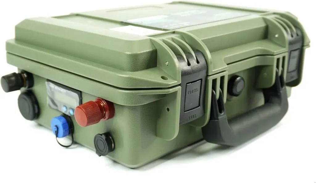 Batterie LiFePO4 100Ah Bluetooth MHPower L100-12-OUT Étanche Extérieur