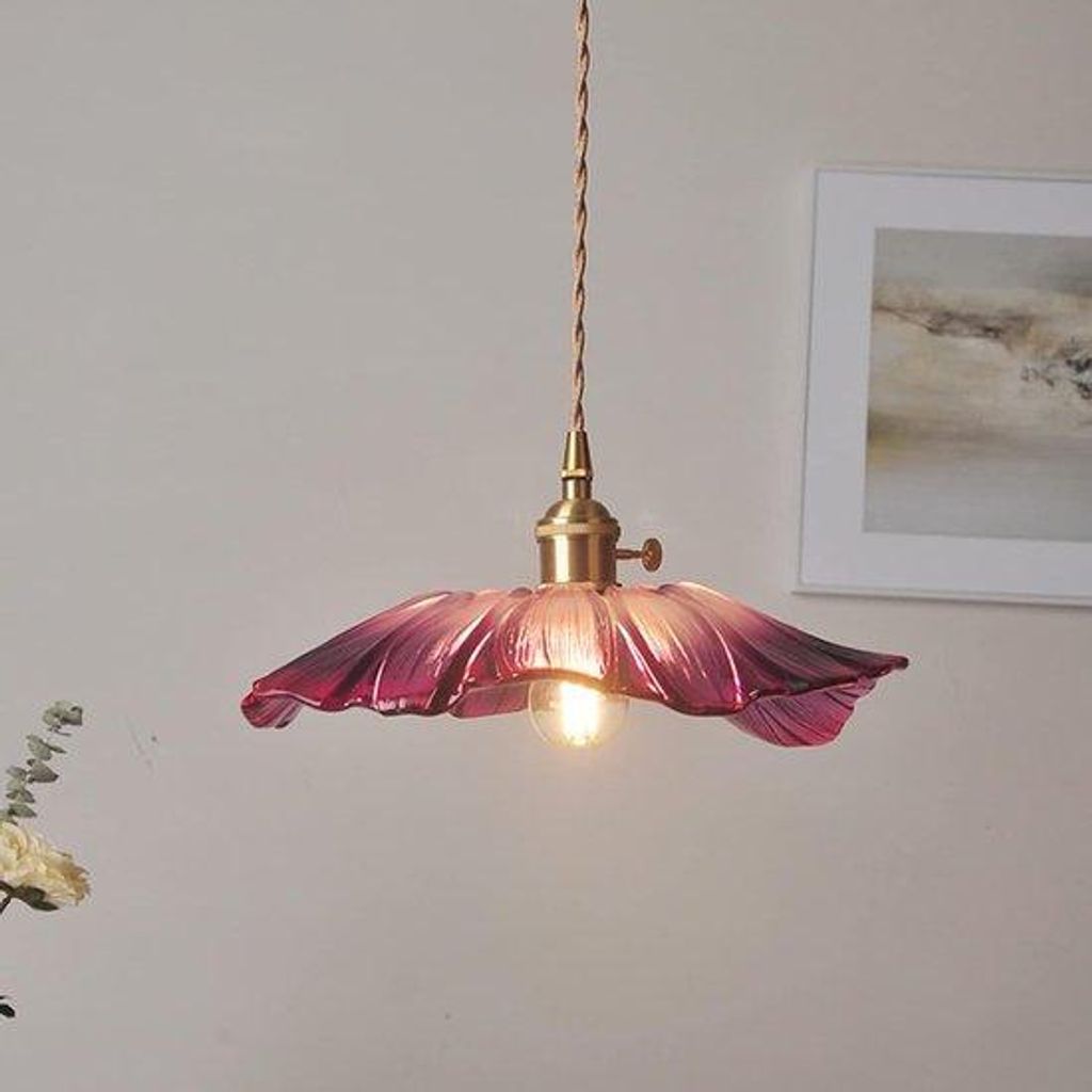 LED svietidlo s fialovými sklenenými keramickými prvkami, Obrázok produktu 