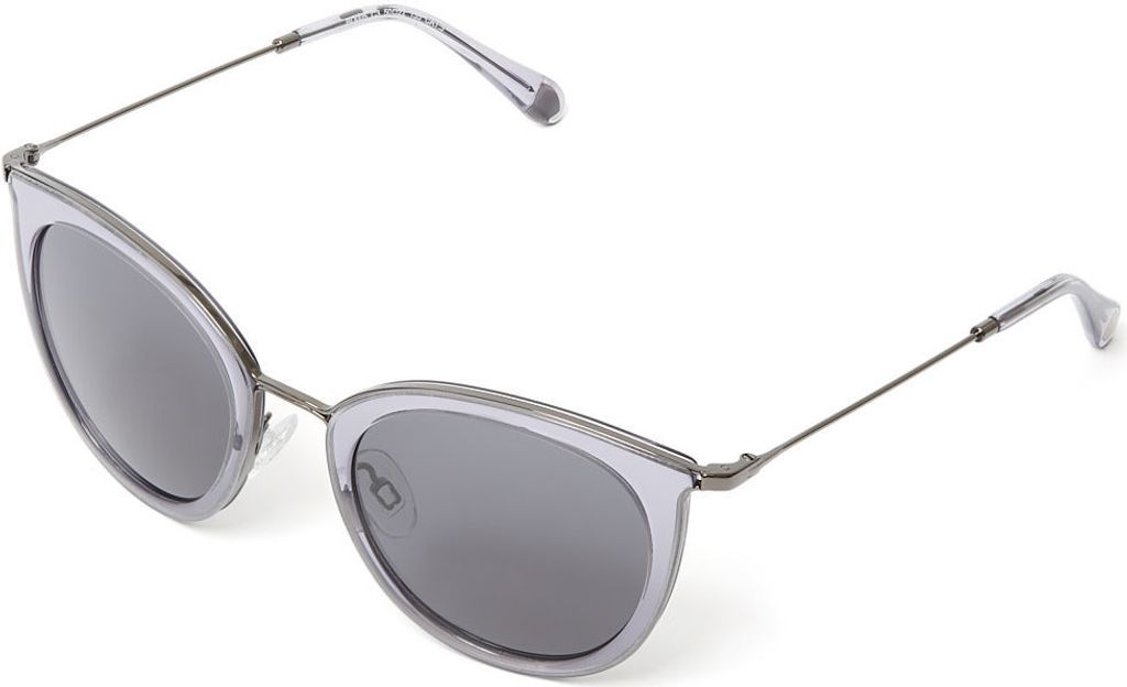 Bonizetti Damen Sonnenbrille BERLIN/PARIS Grau BERLIN Cat Eye 133mm Katzenauge, Butterfly, UV 400 Schutz Mode, Schmetterlingsform