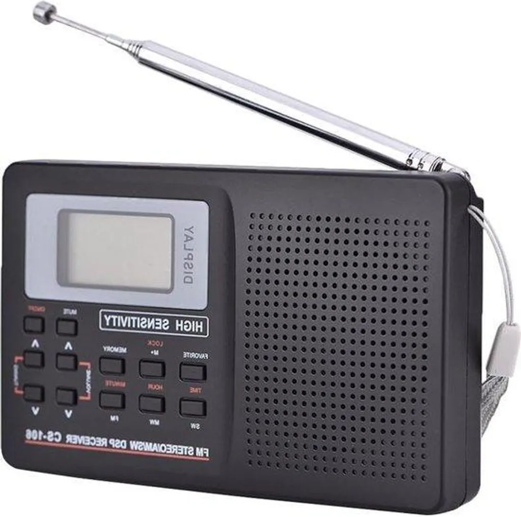 Radio AM/FM compacte : fini les grésillements grâce aux ondes 9 kHz