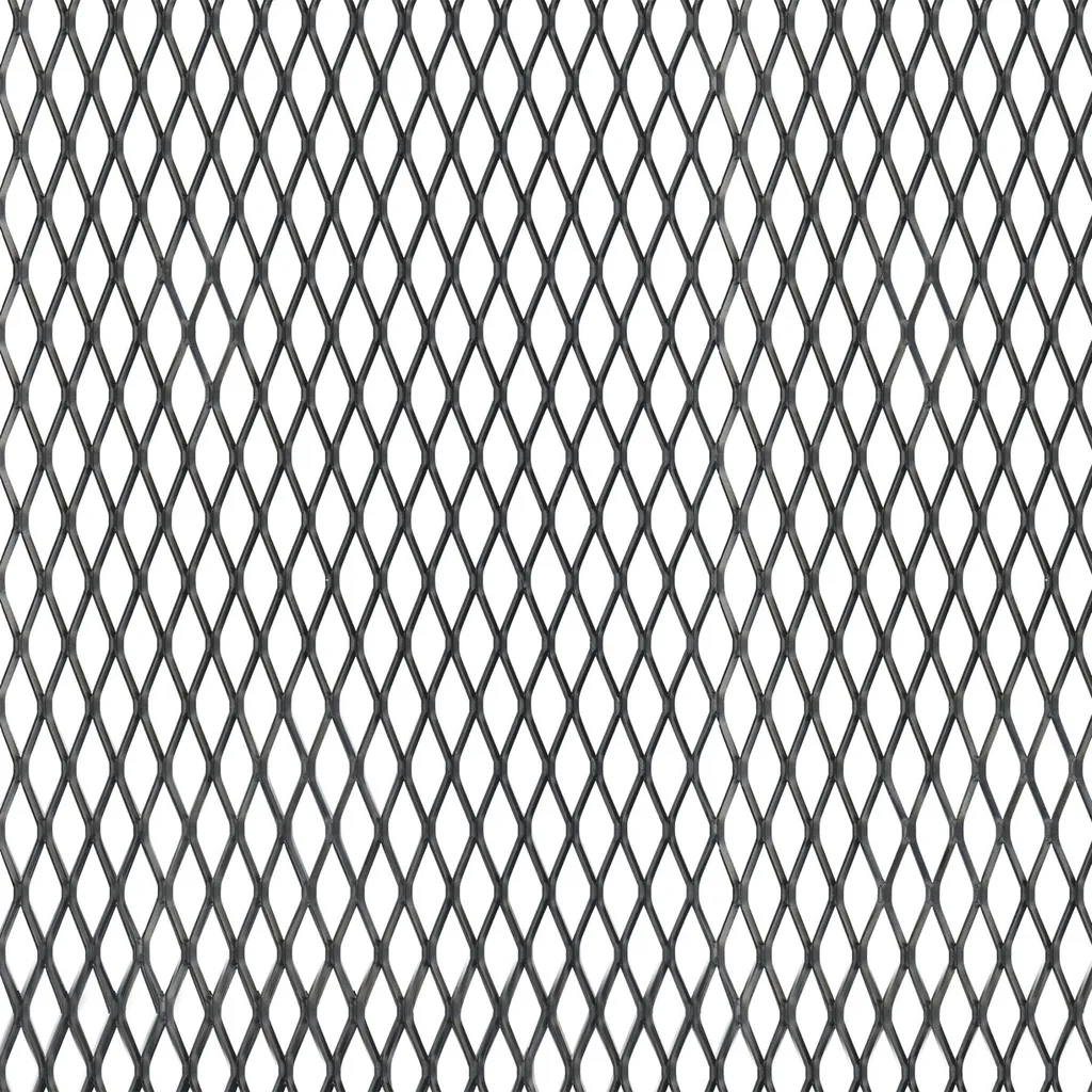 Alberts 465919 Tôle de Métal Déployé en Aluminium Anodisé Noir 600x1000mm
