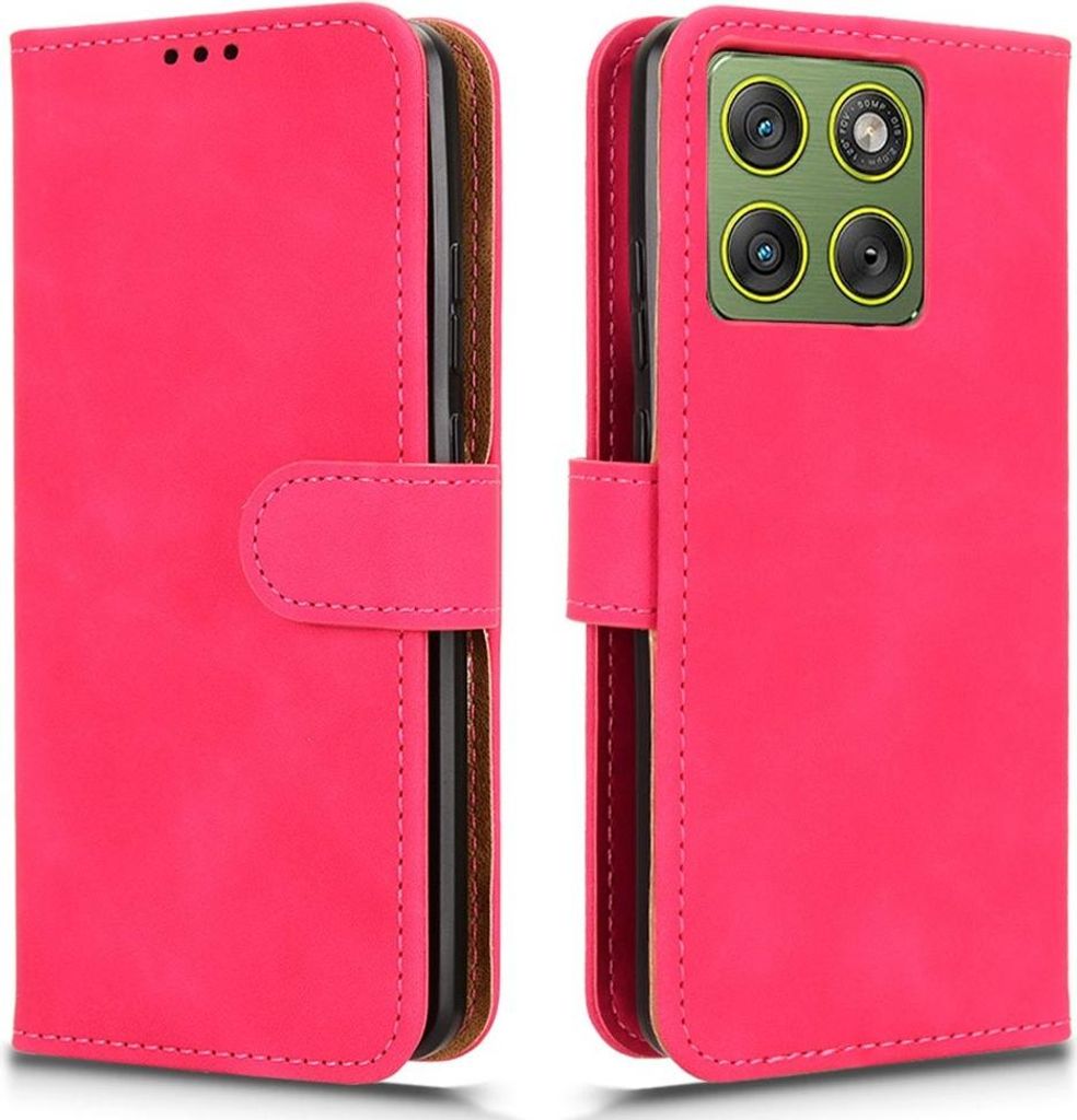 Motorola Edge 70 Hülle - Coverup Klapphülle - Rosa