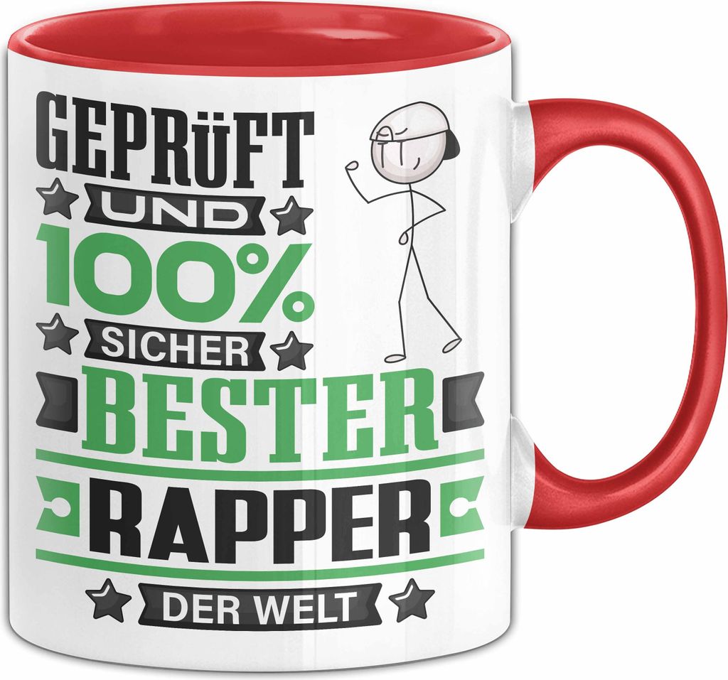 Rapper Geschenk Lustiger Spruch für Rapper Geschenkidee Produktbild 