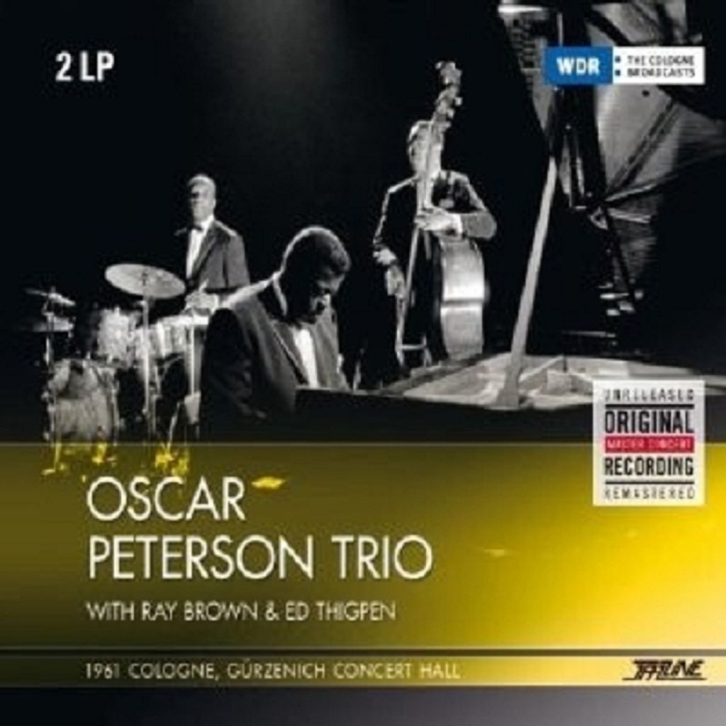 Oscar Trio With Brown&Thigpen:'61 Cologne Gürzenich Concert Hall 2 Vinyl Lp Neu