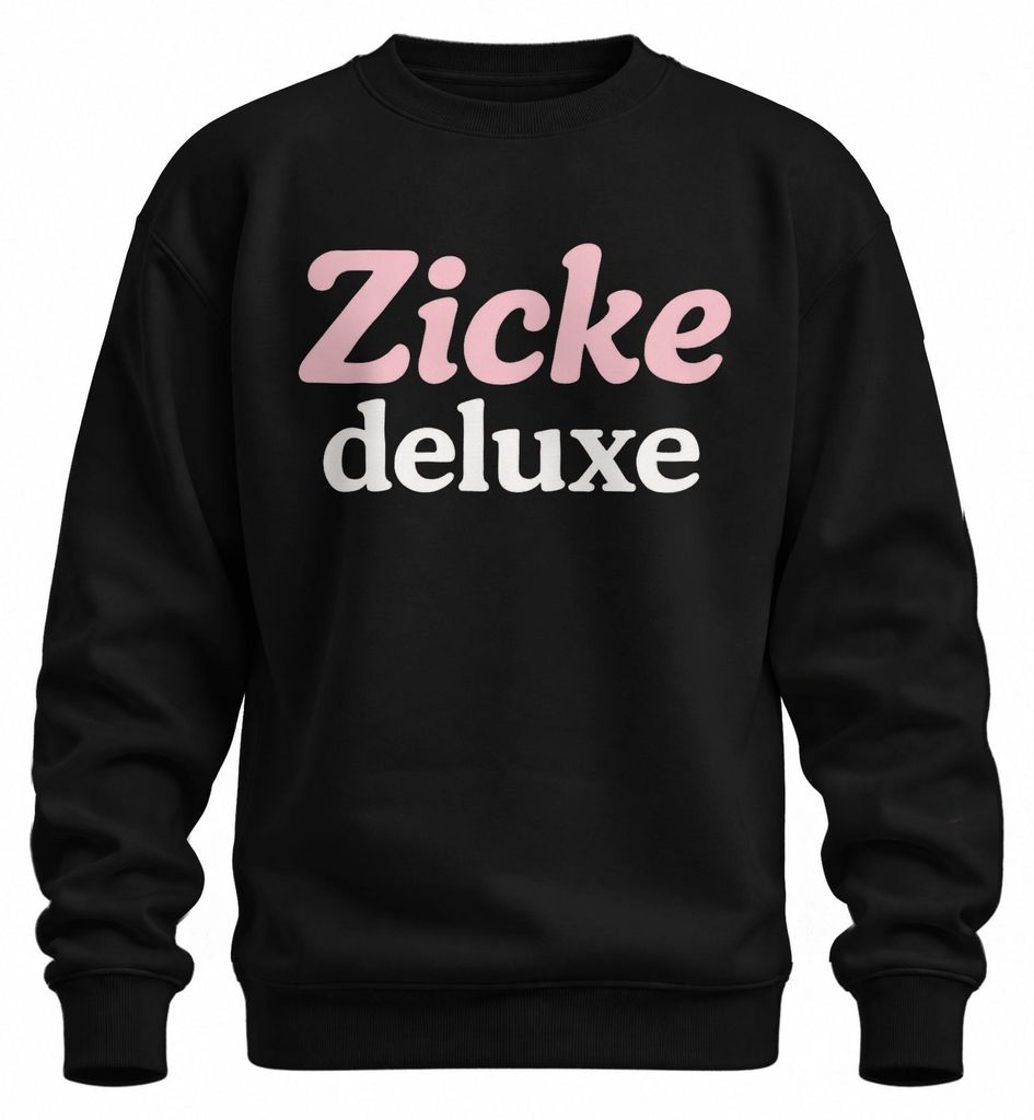 Zicke deluxe frech Spruch Frauen Damen Geschenk rosa Produktbild 