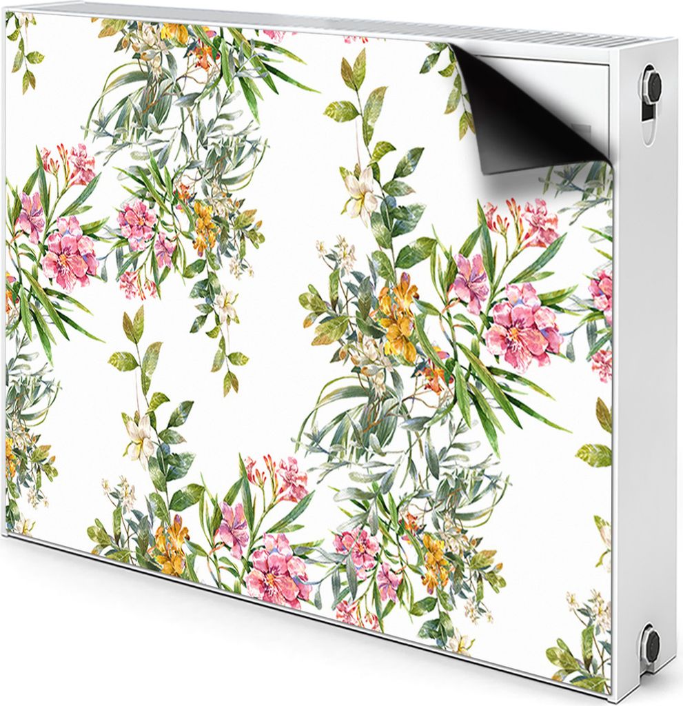 Magnet Heizkörper Heizkörper-Abdeckung Heizkörperabdeckung 80x60 cm - Die blühenden Bäume