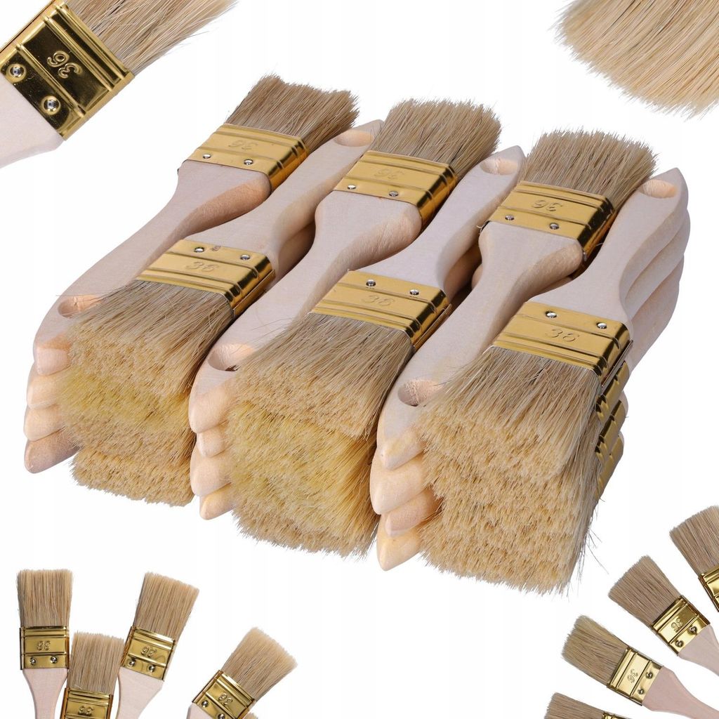 24 x Englischer Pinsel 36