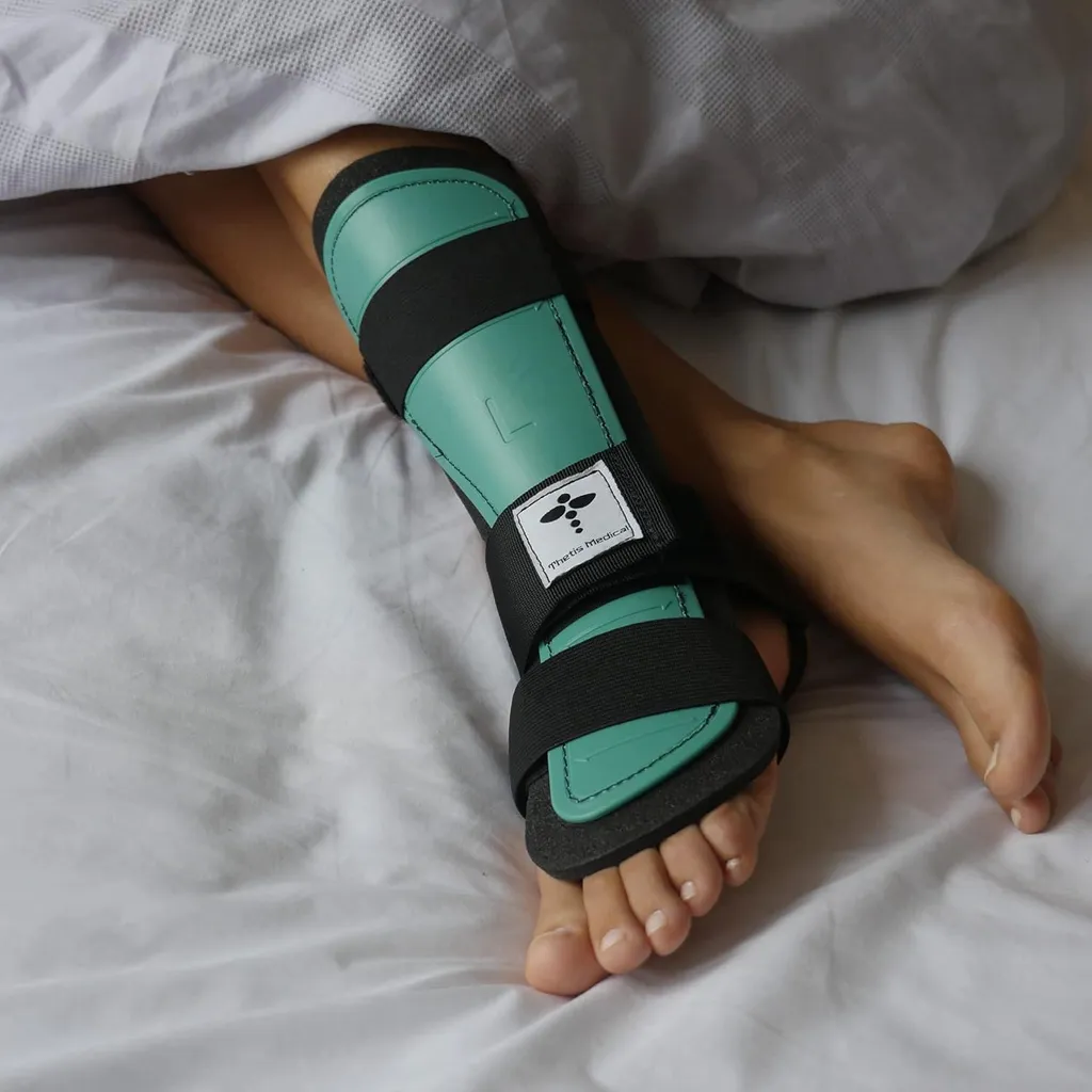 Orthèse de nuit tendon d'Achille rigide pour rupture taille S