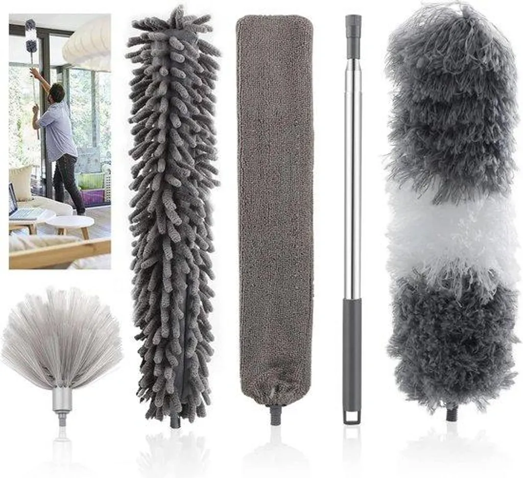 Éliminez la Poussière des Coins Difficiles : Pack de 5 Brosses Souples