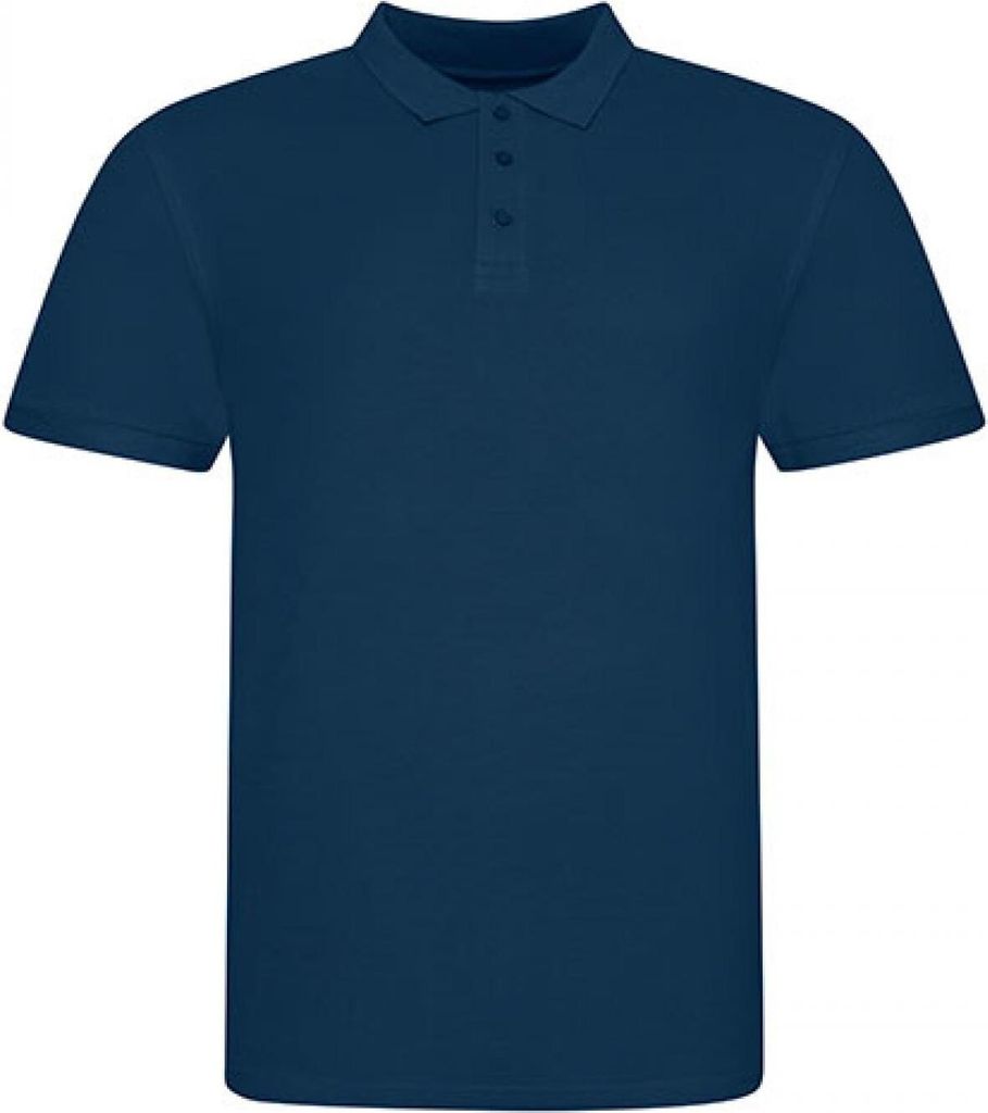 Just Polos JP100 | Herren Polo The 100 Polo, Gekämmte, ringgesponnene Baumwolle - Farbe: Ink Blue - Größe: XXL