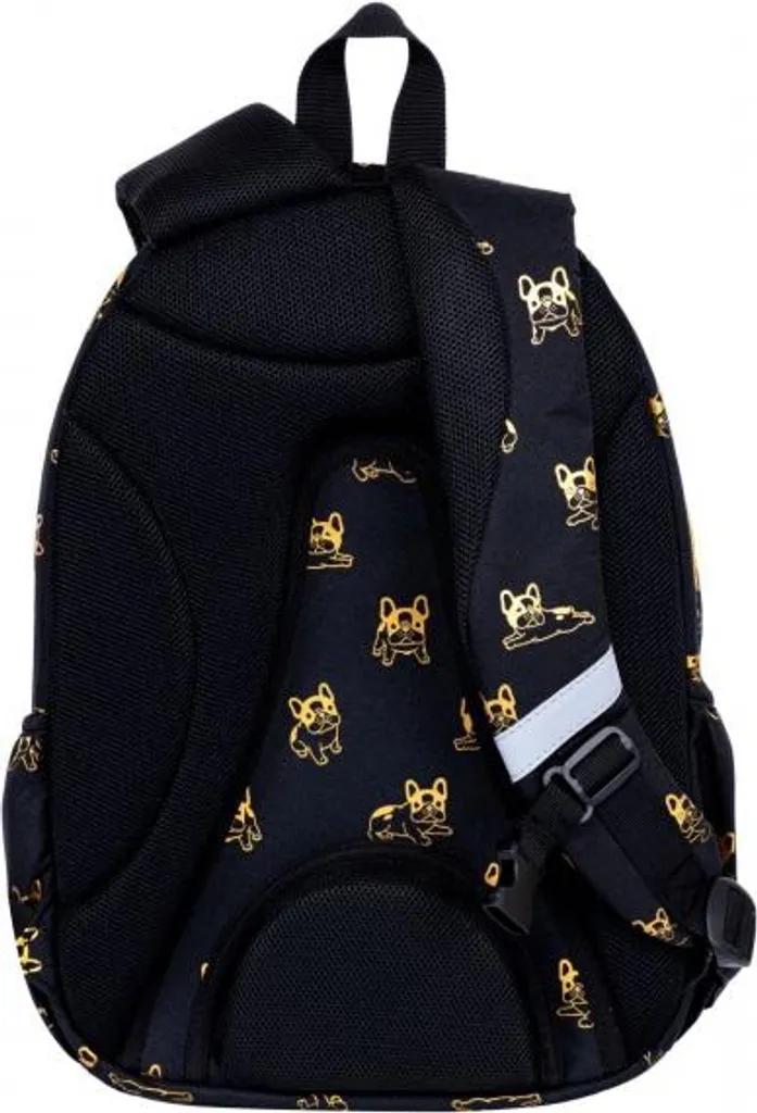 Sac d'école multi-compartiments Astra Golden Frenchie pour enfant