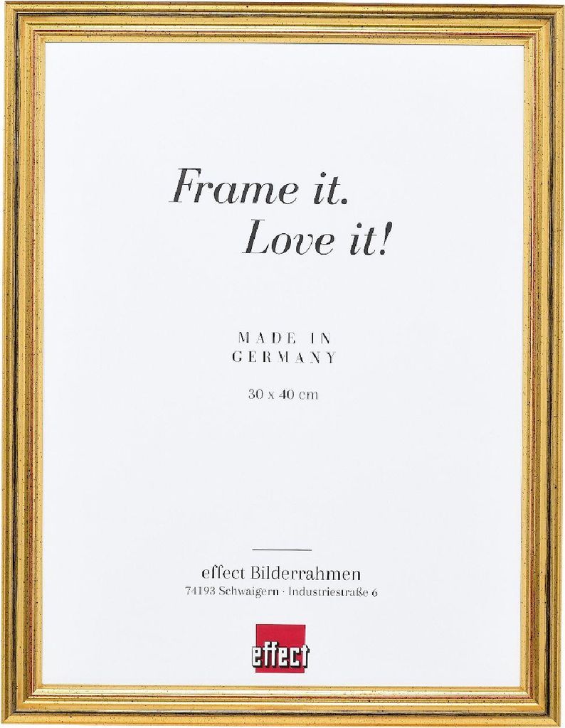 effect Bilderrahmen Profil 44 gold 20x25 cm