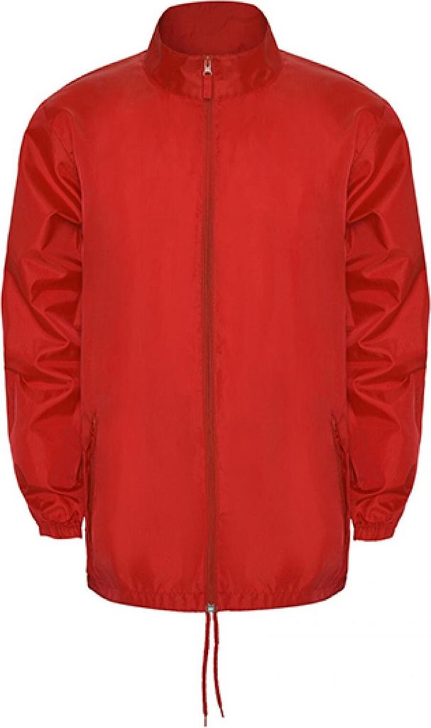 Roly CB5200 | Herren Raincoat Island, Wind- und Wasserabweisend - Farbe: Red 60 - Größe: XL