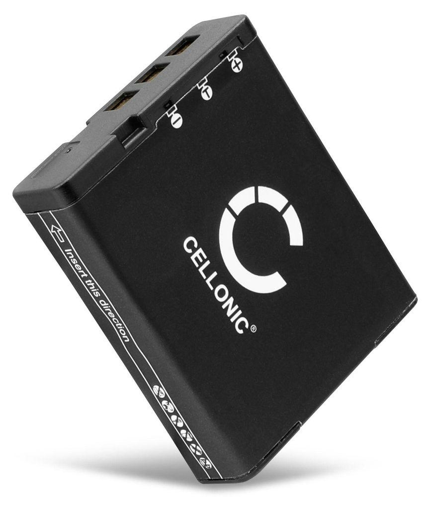 CELLONIC 1x Akku für Kamera Kompatibel mit Casio Exilim EX-ZR700, Exilim EX-H30, Exilim EX-ZR200, NP-130 - (1800mAh, 3.7V)
