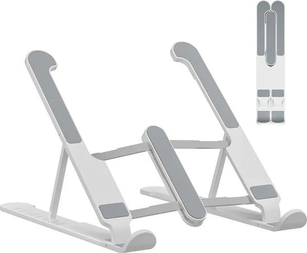 Réhausseur PC Portable Ergonomique et Ventilé avec 8 Angles de Réglage