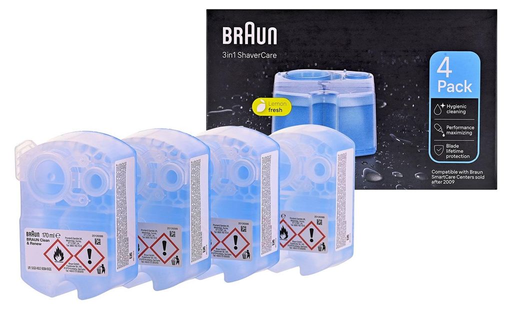 Braun | Refills 4 Pack | Clean and Renew CCR4 3+1 Obrázok produktu 