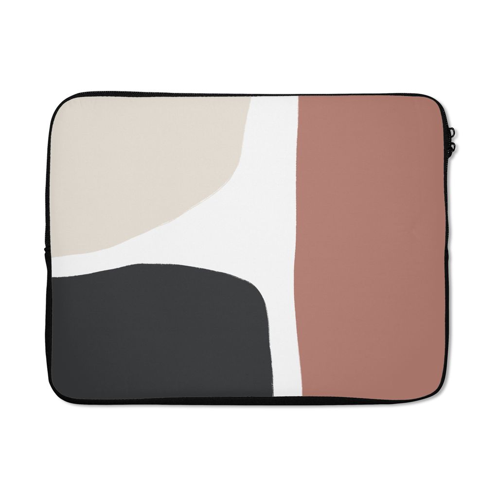 MuchoWow Laptop Hülle 15 Zoll Pastell - Abstrakt - Design Laptoptasche - Laptoptasche - Sleeve - Rundum-Schutz