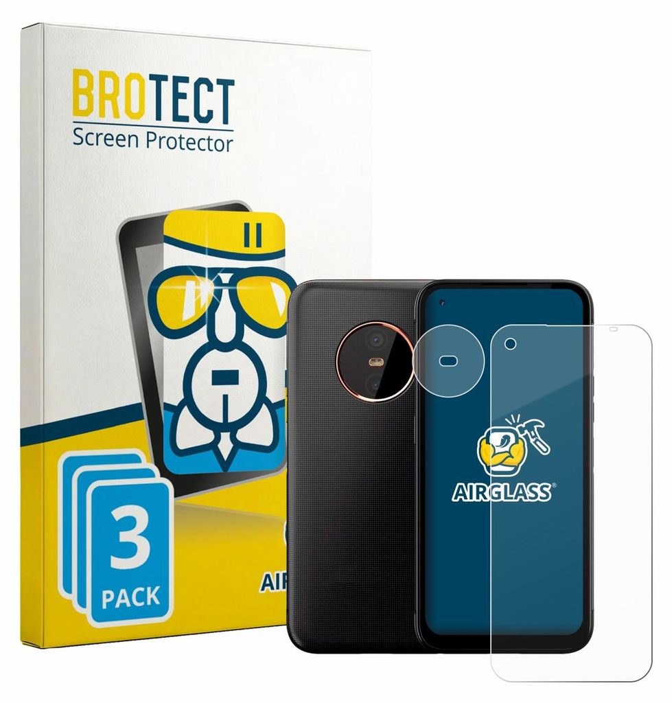 3x BROTECT Schutzglas für Gigaset GX6 Pro (Display+Kamera) Produktbild 