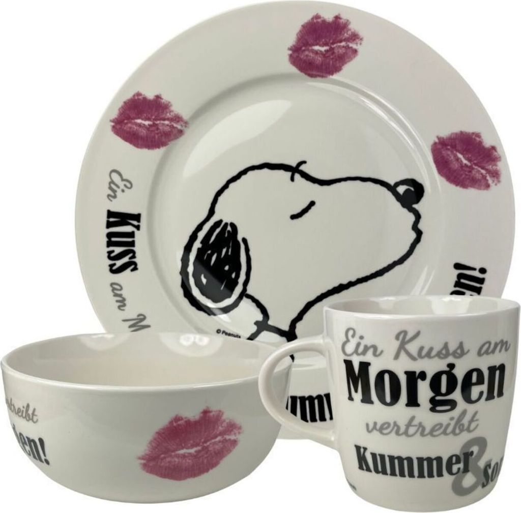 United Labels Peanuts Snoopy Frühstücks-Set Produktbild 