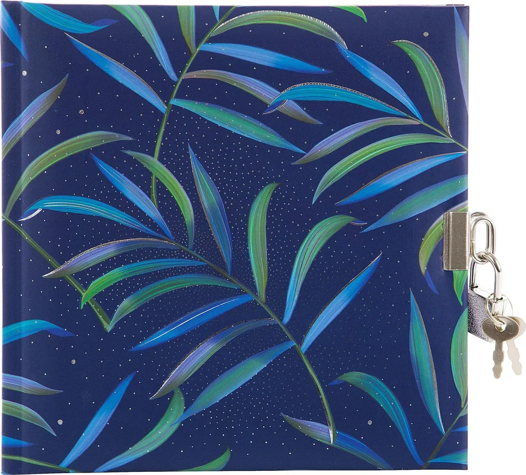 Diario Scuola Tropical Blue 16,5x16,5 - Notebook Moderno e Cool