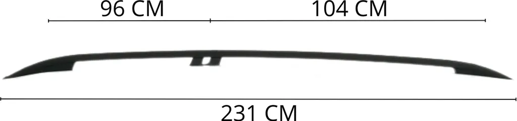 Barres de toit Ford Transit Connect 2014-2022 L2 en aluminium robuste - 9