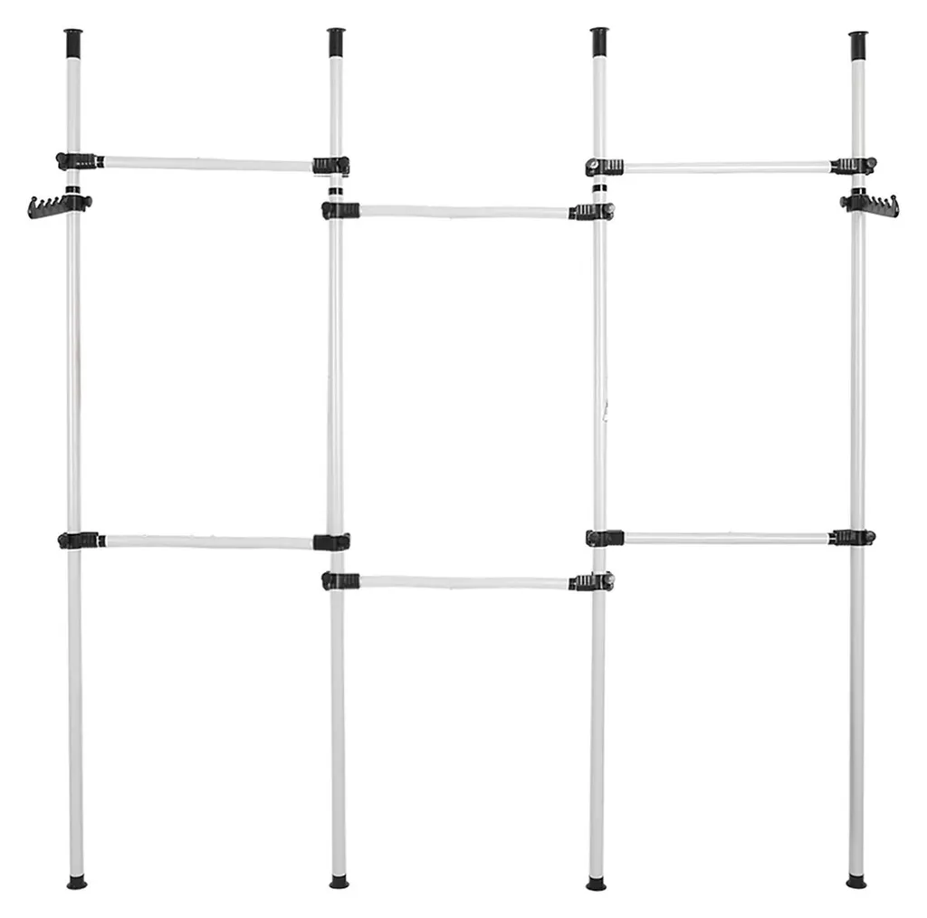 Penderie portable pour chambre et buanderie - Réglable et autoportante