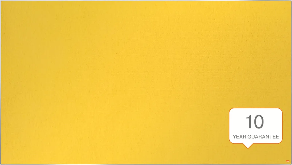 Nobo Impression Pro 1915433 Tableau de notes feutre jaune 106x188cm - 3