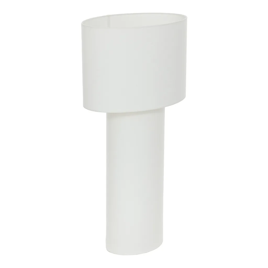 Lampadaire Burke Eazy Living blanc - Luminaire design scandinave épuré