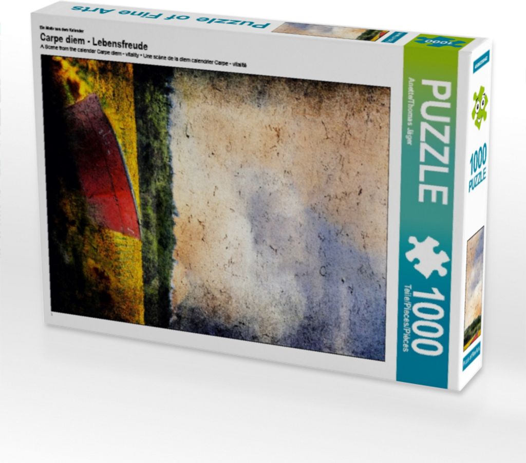 Calvendo Ein Motiv aus dem Kalender Carpe diem - Lebensfreude 1000 Teile Puzzle hoch 480x640mm, Jäger Anette/Thomas; 7283722